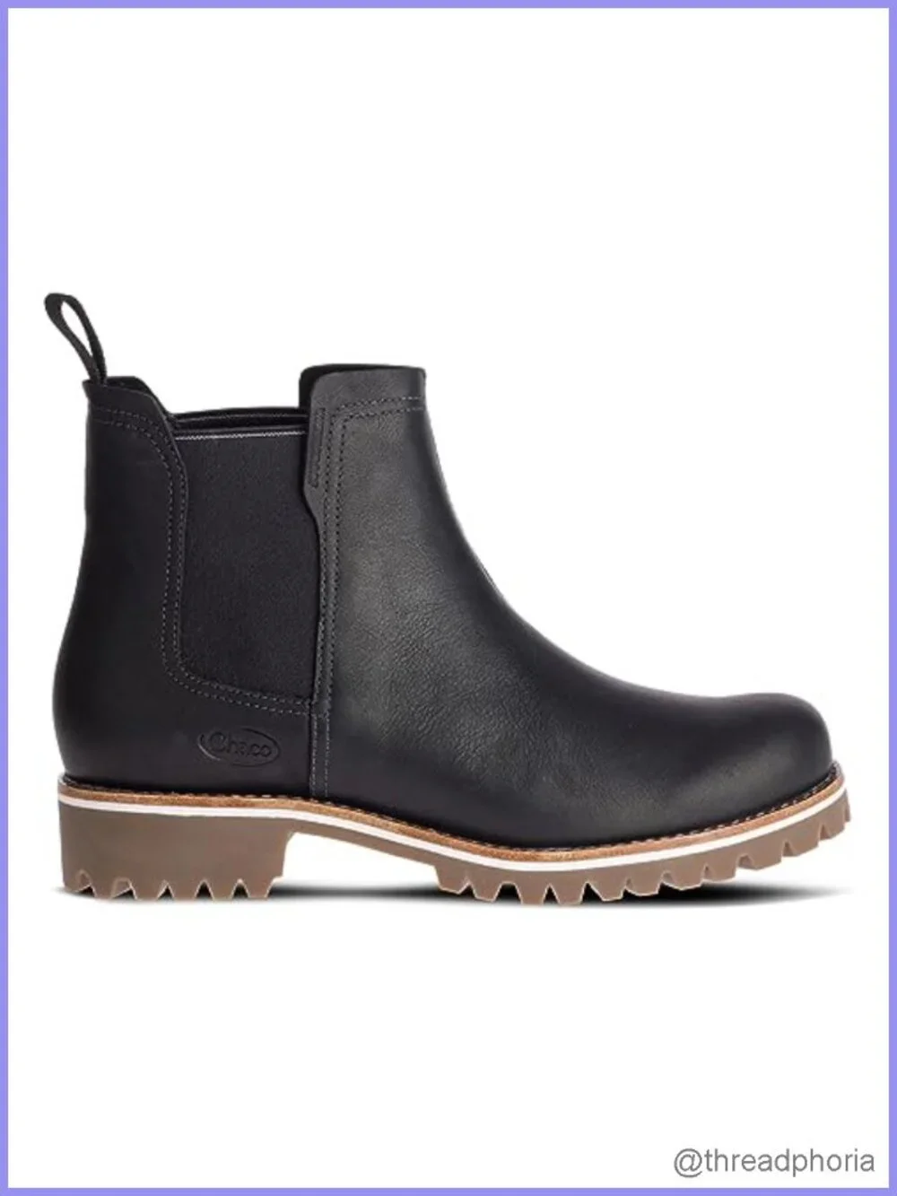 Waterproof Leather Chelsea Ankle Boots Hiking Casual Slip On